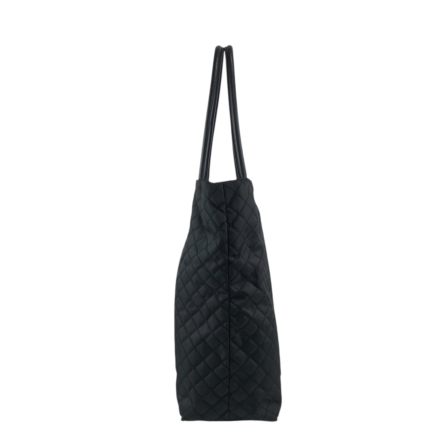 PRADA Logo Totebag Black Vintage eg4mx4