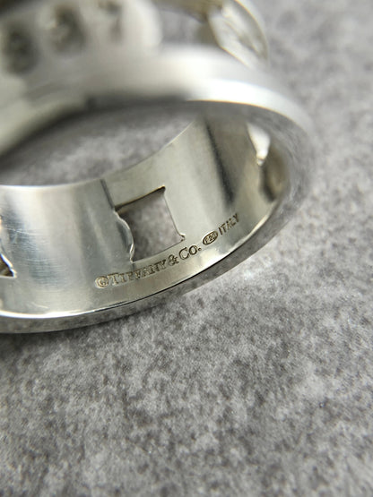 Tiffany & Co. SILVER925 Ring Silver Vintage 8apvhx