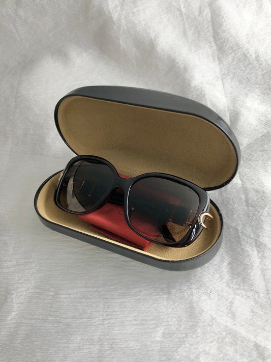 LOEWE Logo Sunglasses Brown SLW782G Vintage rxvr4x