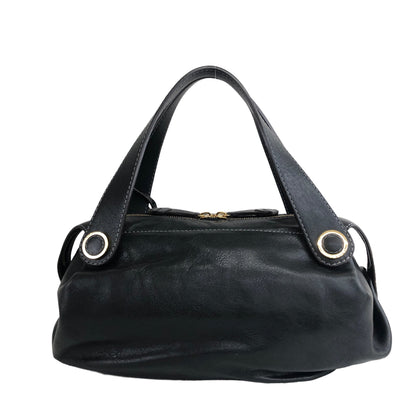 LOEWE Logo Handbag Black Vintage di34ag