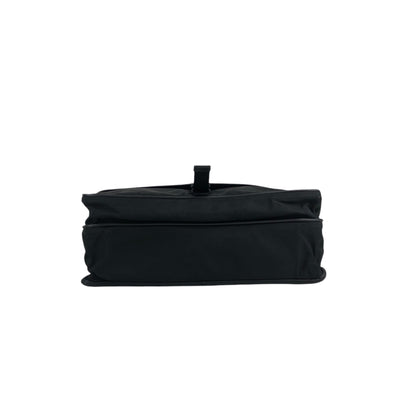PRADA Triangle Logo Shoulder bag Black Vintage yp8wu5