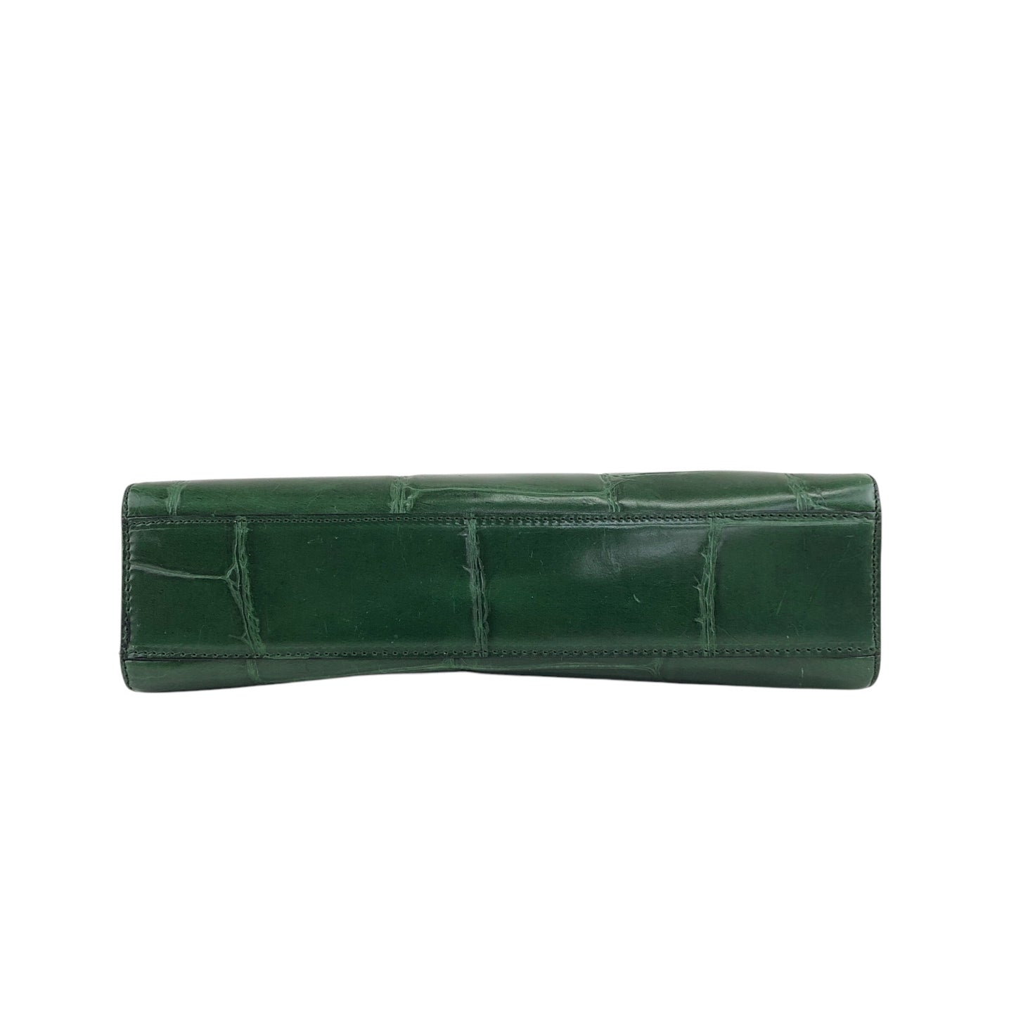 CELINE Chain Shoulder bag Green Vintage dwbc7x