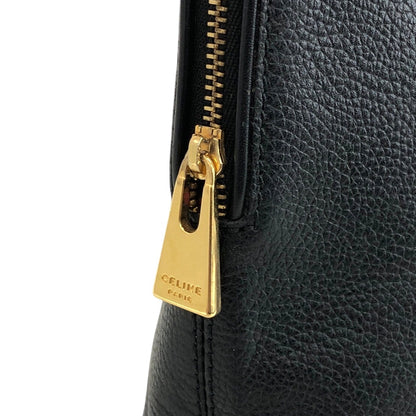 CELINE Toggle Clasp Shoulder bag Totebag Black Vintage hvdkxg