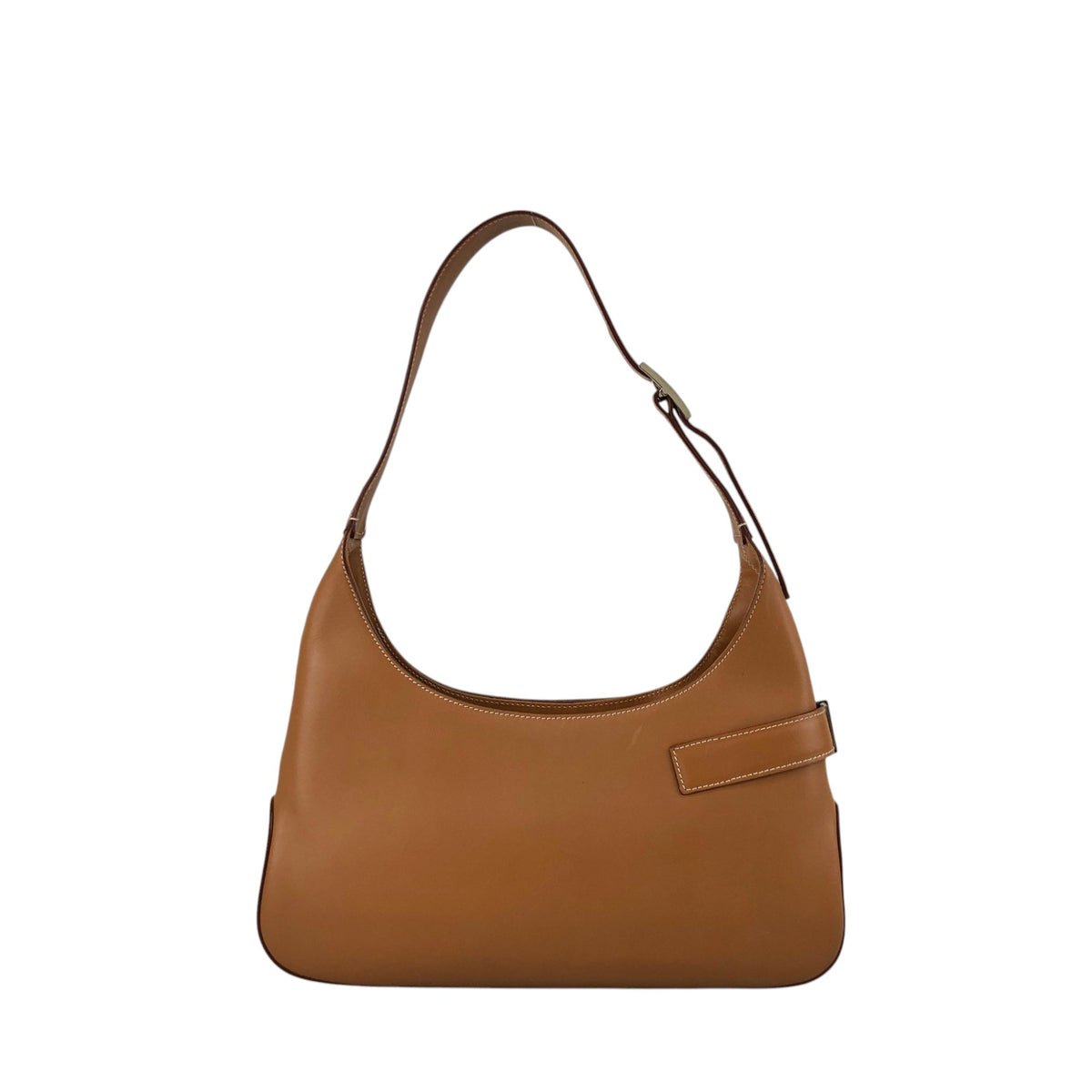 Salvatore Ferragamo Gancini Shoulder bag Brown Vintage 6kjzn6