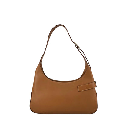 Salvatore Ferragamo Gancini Shoulder bag Brown Vintage 6kjzn6