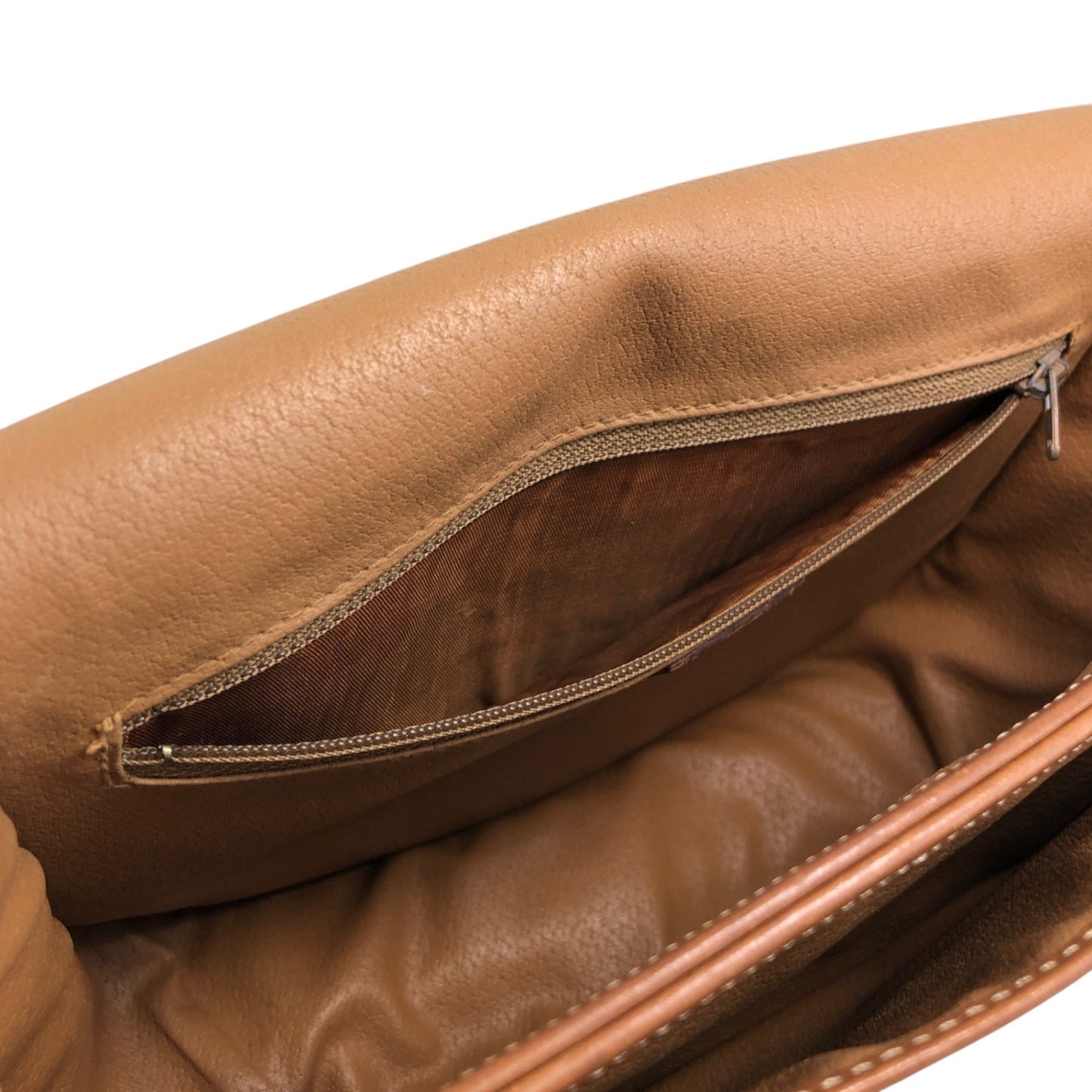 CELINE Macadam Shoulder bag Brown Vintage ui5mtc