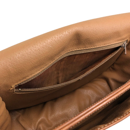 CELINE Macadam Shoulder bag Brown Vintage ui5mtc