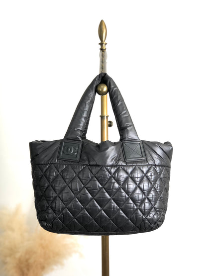 CHANEL Totebag Black A48610 Vintage 26cdcm