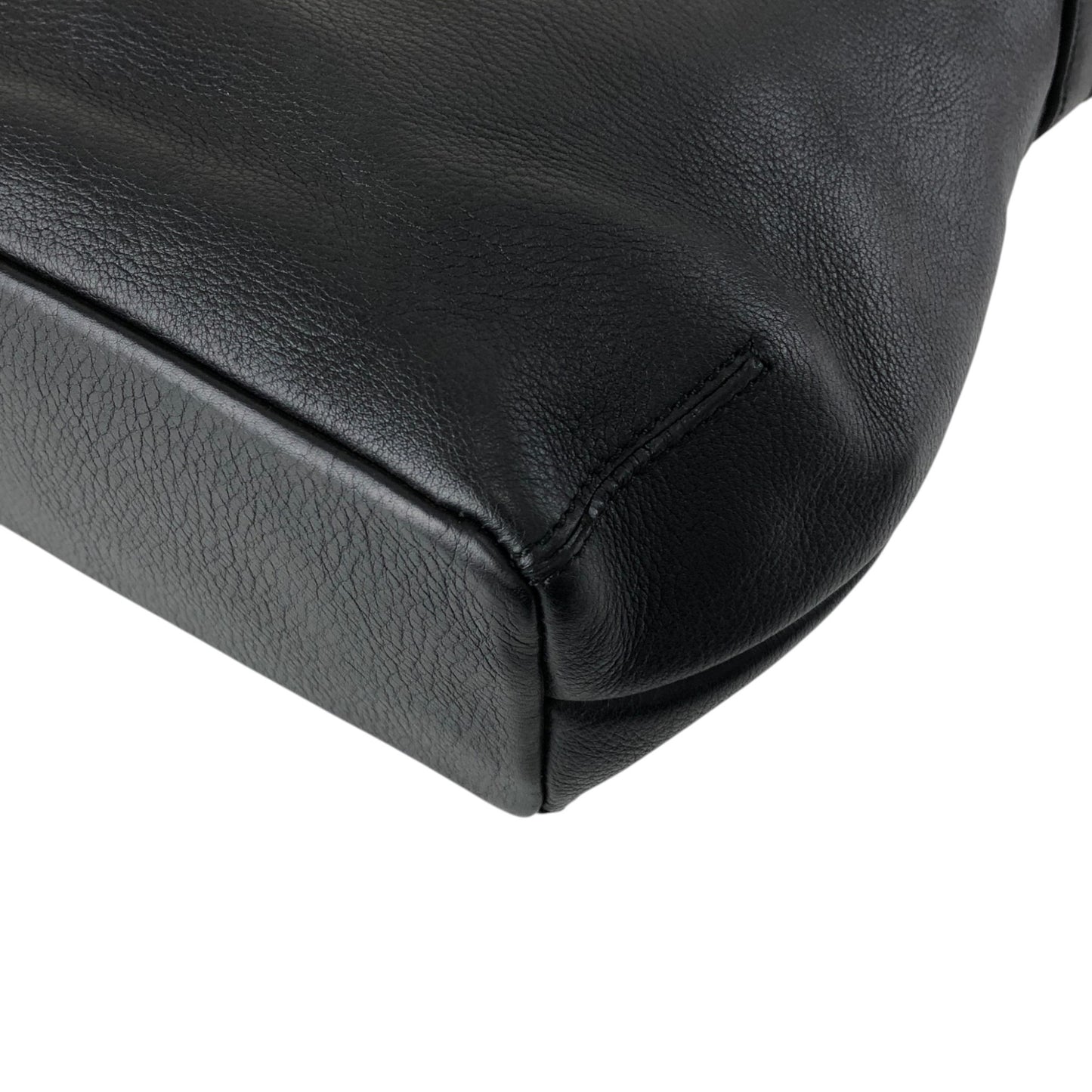 LOEWE Anagram Shoulder bag Black Vintage sxpusg