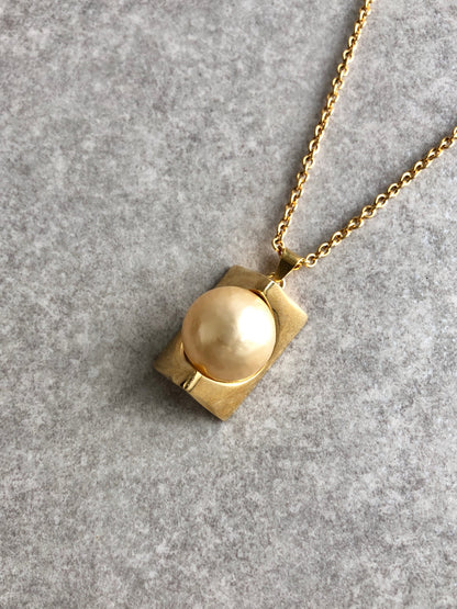 CELINE Necklace Gold Vintage wvwthd