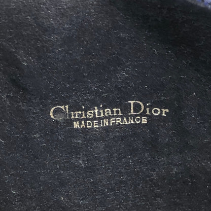 Christian Dior Trotter CD Logo 肩背包 海軍藍 復古 jwmwyf