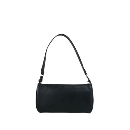 Salvatore Ferragamo Gancini Shoulder bag Black Vintage 52xyvd
