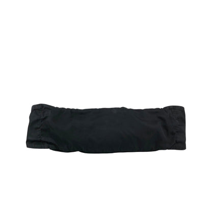 PRADA Tessuto Triangle Logo Sling bag Black Vintage fa4d62