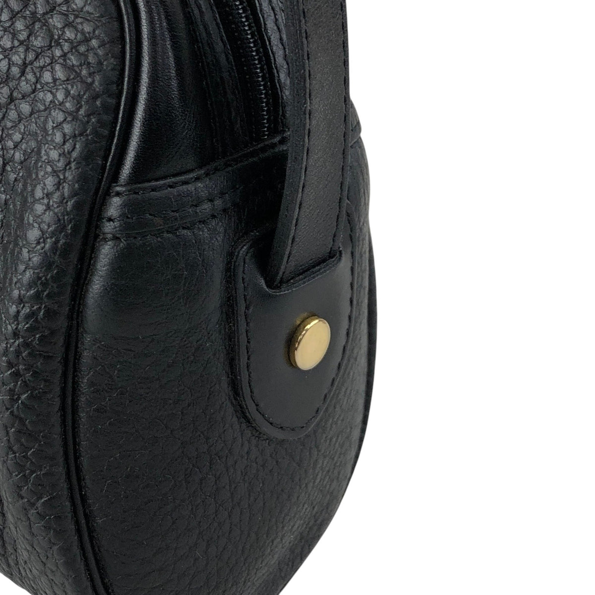 Christian Dior CD Logo Shoulder bag Black Vintage uh6gdz