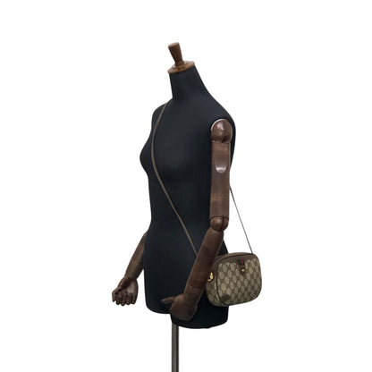 GUCCI Sherry Line Shoulder bag Brown Vintage jvfkhp