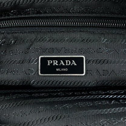 PRADA Tessuto Triangle Logo Totebag Navy Vintage 3j5ghg