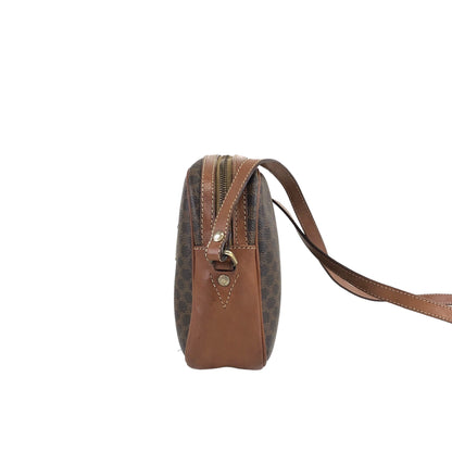 CELINE Macadam Shoulder bag Brown Vintage ytzpp5