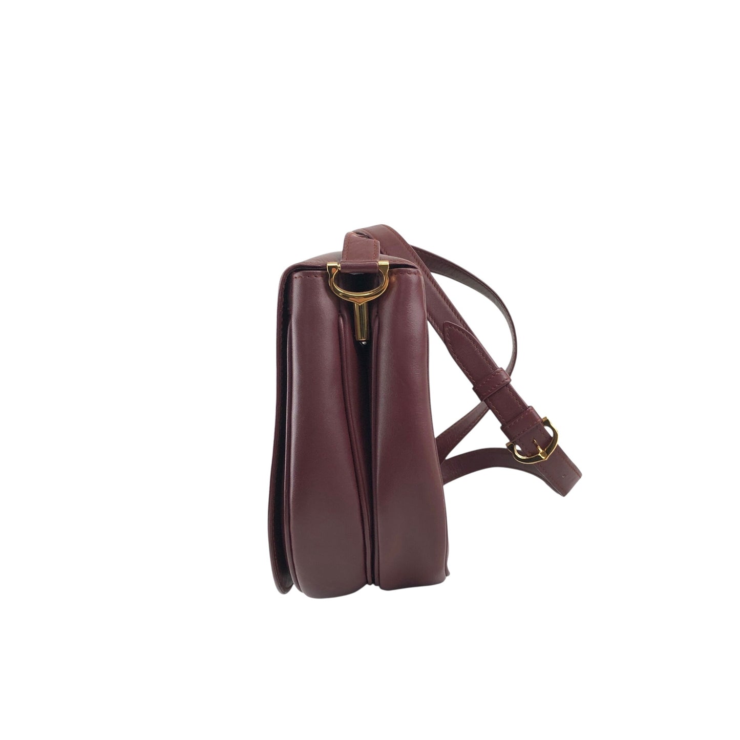 Cartier Logo Shoulder bag Bordeaux Vintage 7wd85j