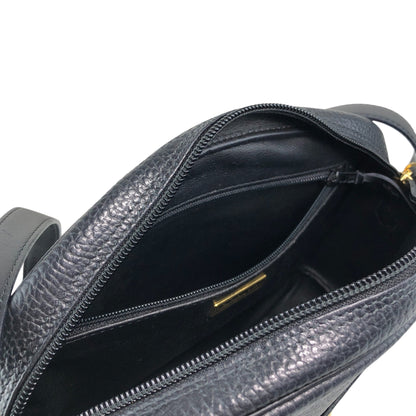 Christian Dior CD Logo Shoulder bag Black Vintage jrz6fp