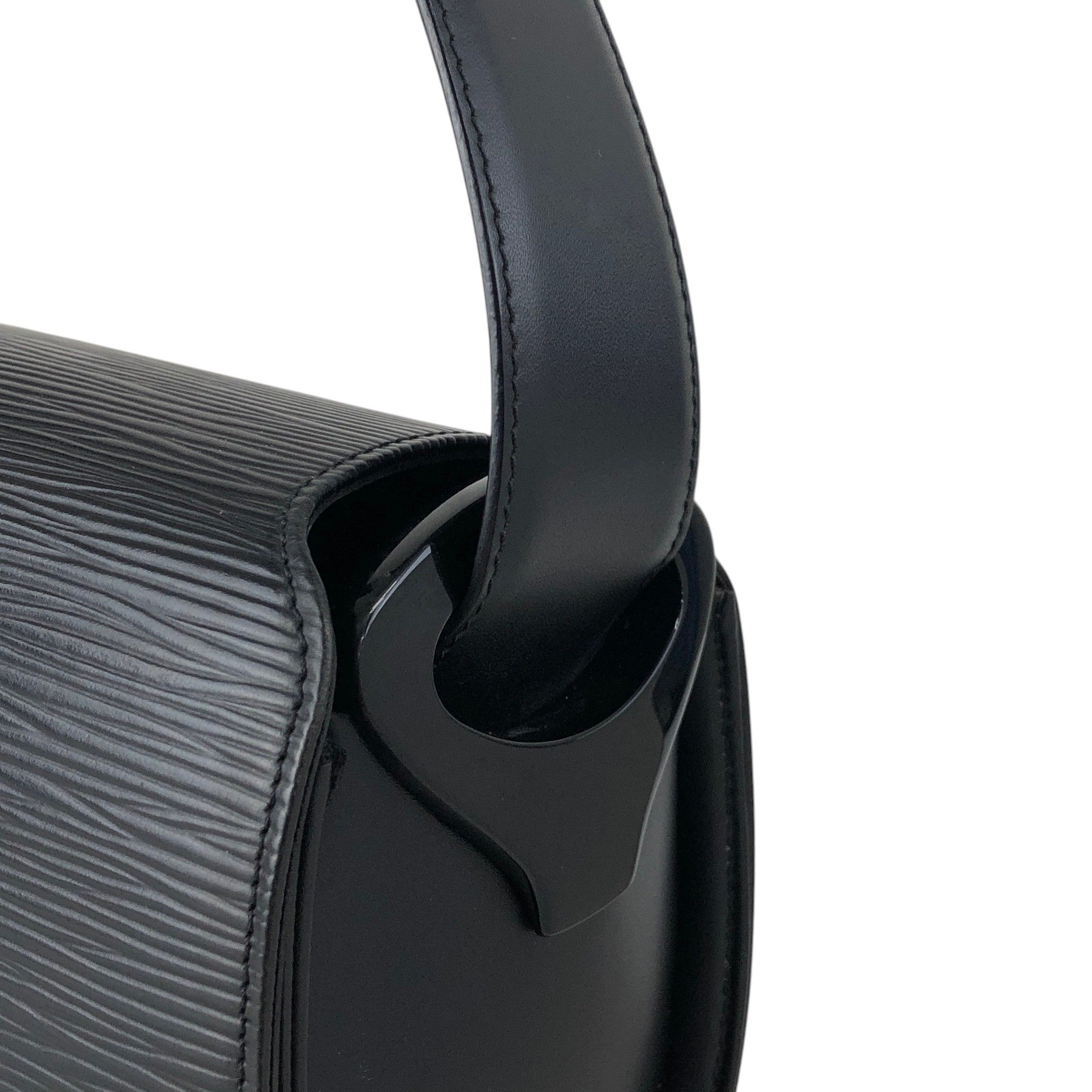 LOUIS VUITTON Epi Shoulder bag Black M52182 Vintage 3c6ynt