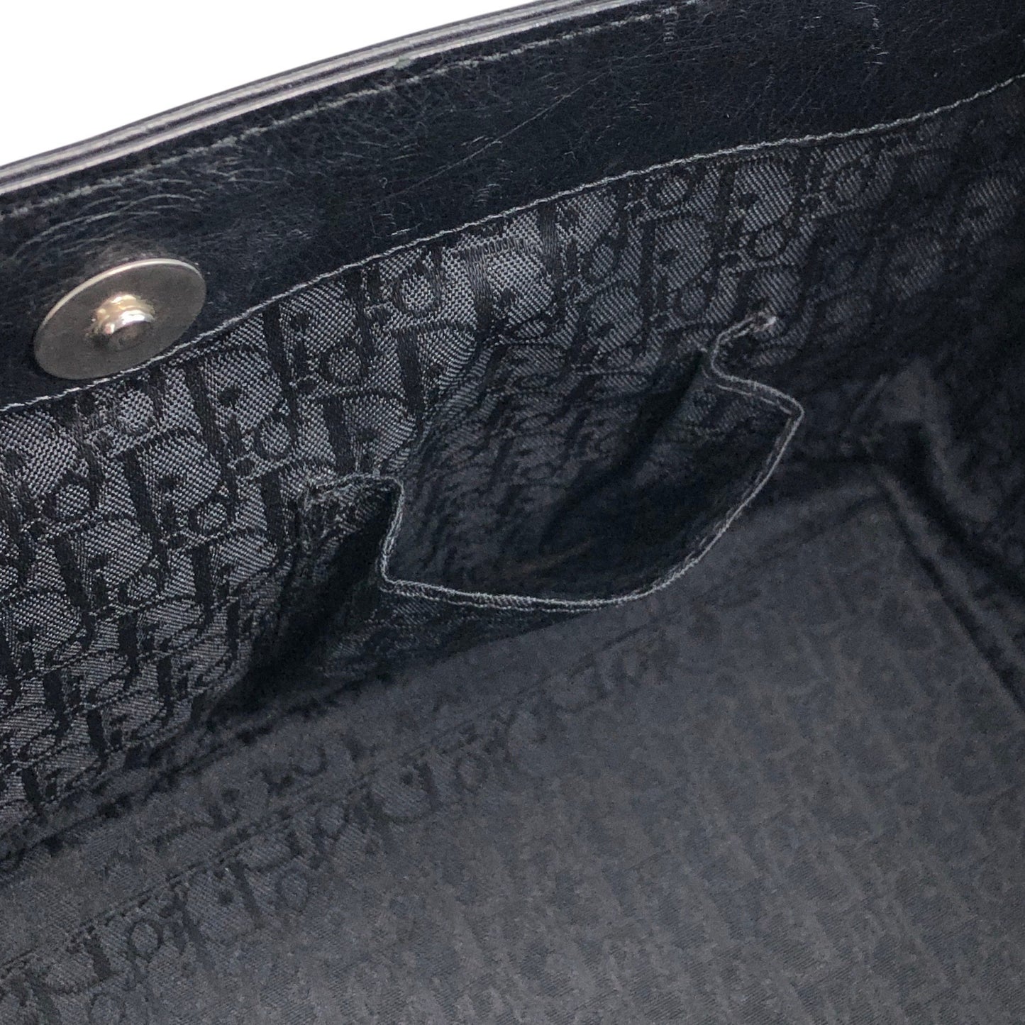 Christian Dior Handbag Black Vintage wcf6xi