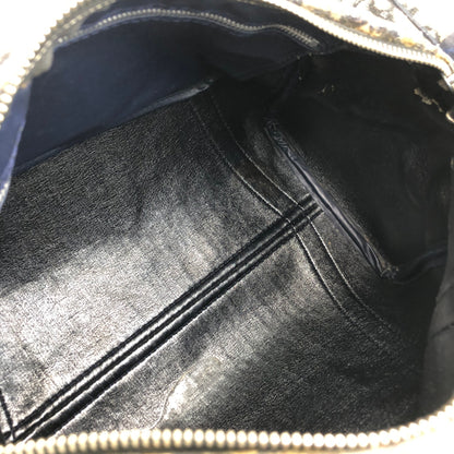 Christian Dior Trotter 波士頓包 手袋 海軍藍 復古 dmrj3p