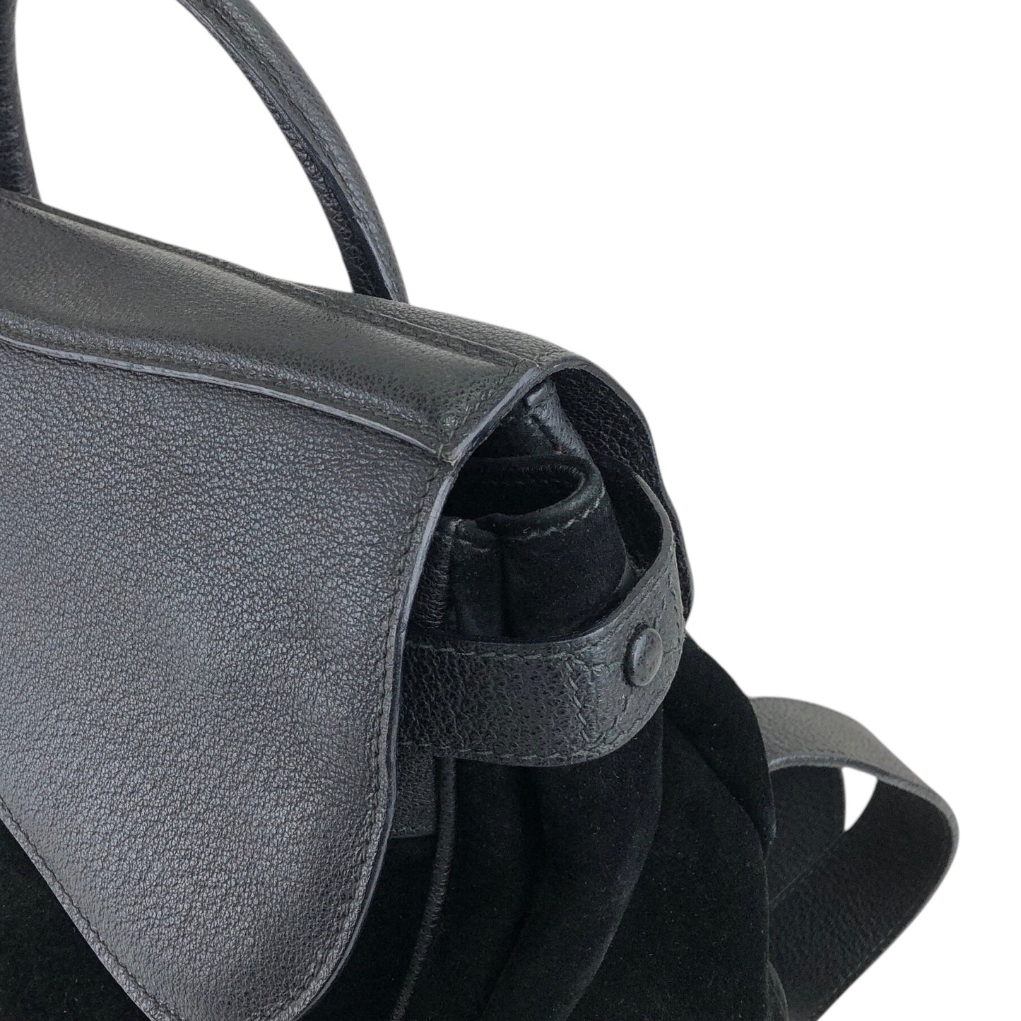 GUCCI Horse Bit Backpack Black Vintage h6pr8u