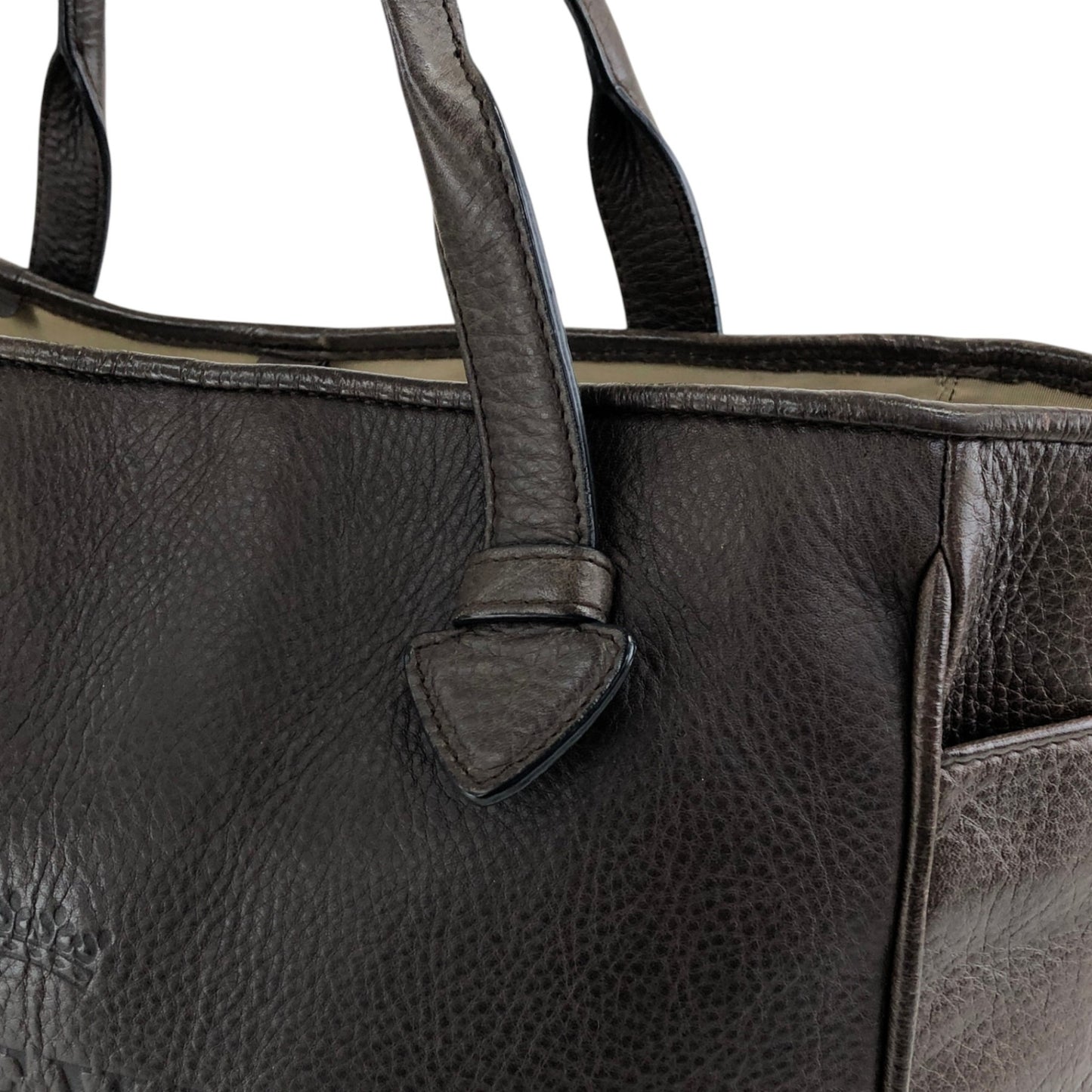 LOEWE Logo Totebag Brown Vintage ewpmv3