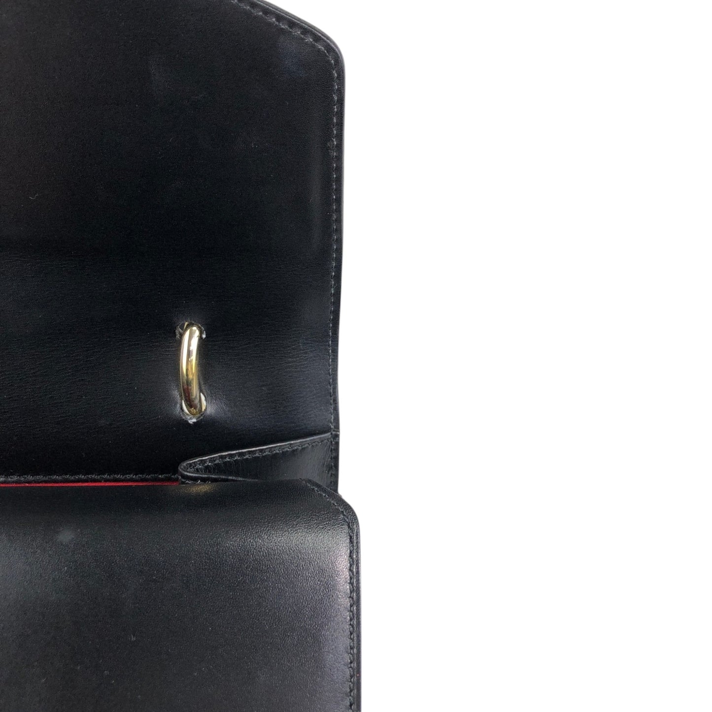 CELINE Gancini Handbag Black Vintage pvi8pi