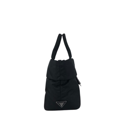 PRADA Tessuto Triangle Logo Two-way Handbag Shoulder bag Black BN1959 Vintage 3tmht8