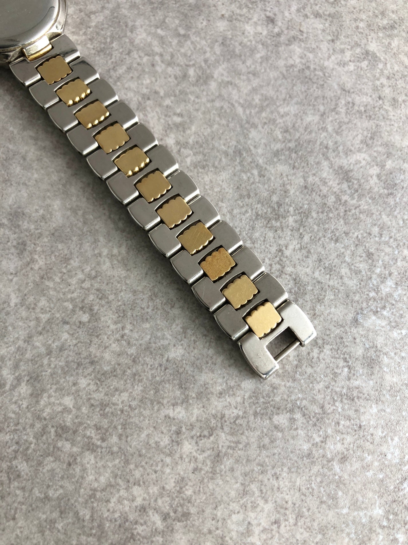 Christian Dior Octagon Quartz Watch Gold 48.203 Vintage s6cej8