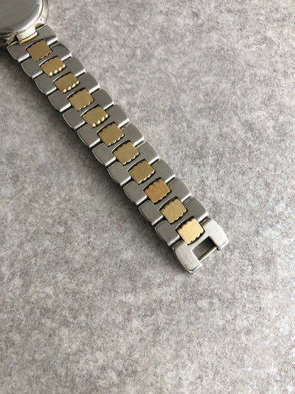 Christian Dior Octagon Quartz Watch Gold 48.203 Vintage s6cej8
