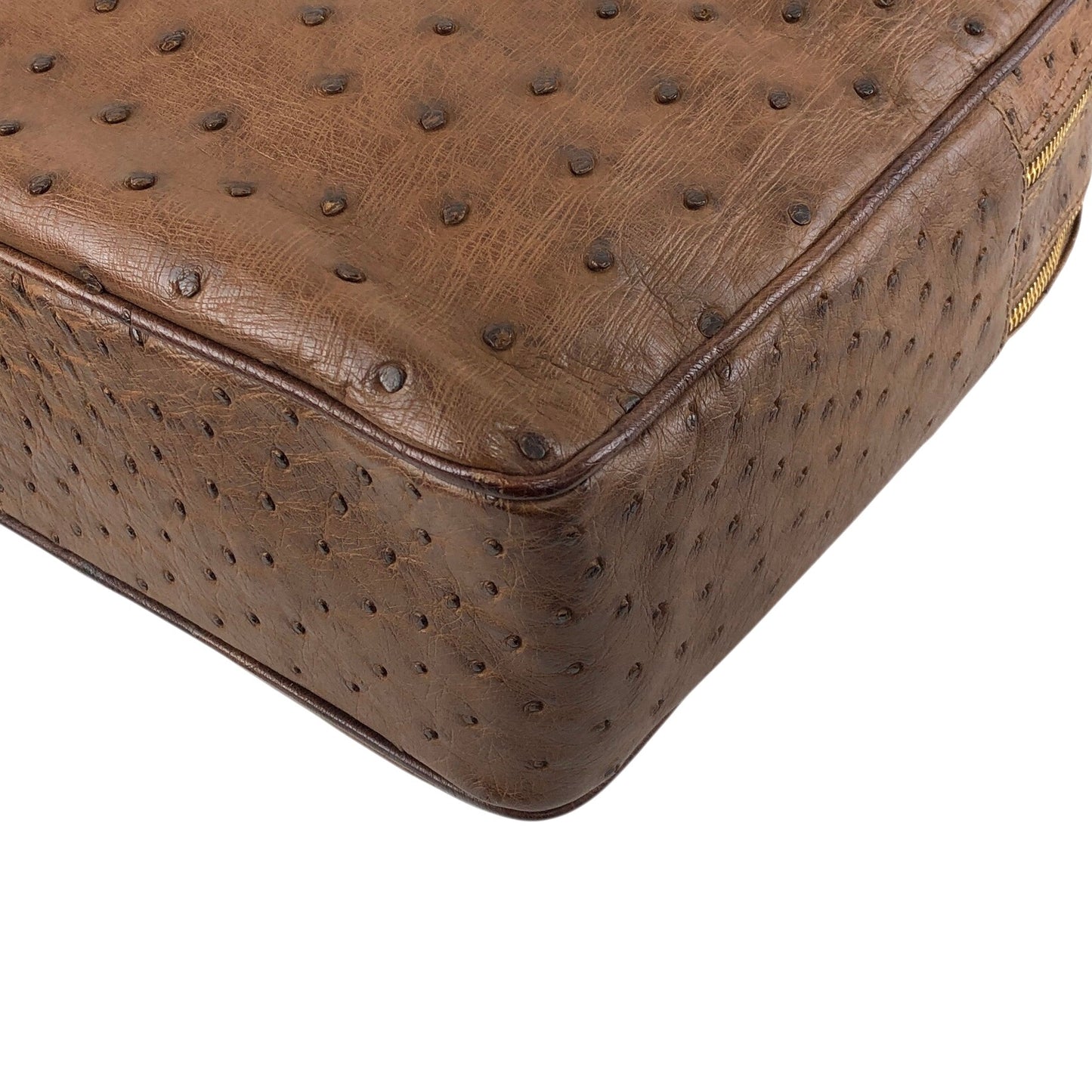 LOEWE Anagram Handbag Brown Vintage pztb8z