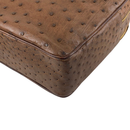 LOEWE Anagram Handbag Brown Vintage pztb8z