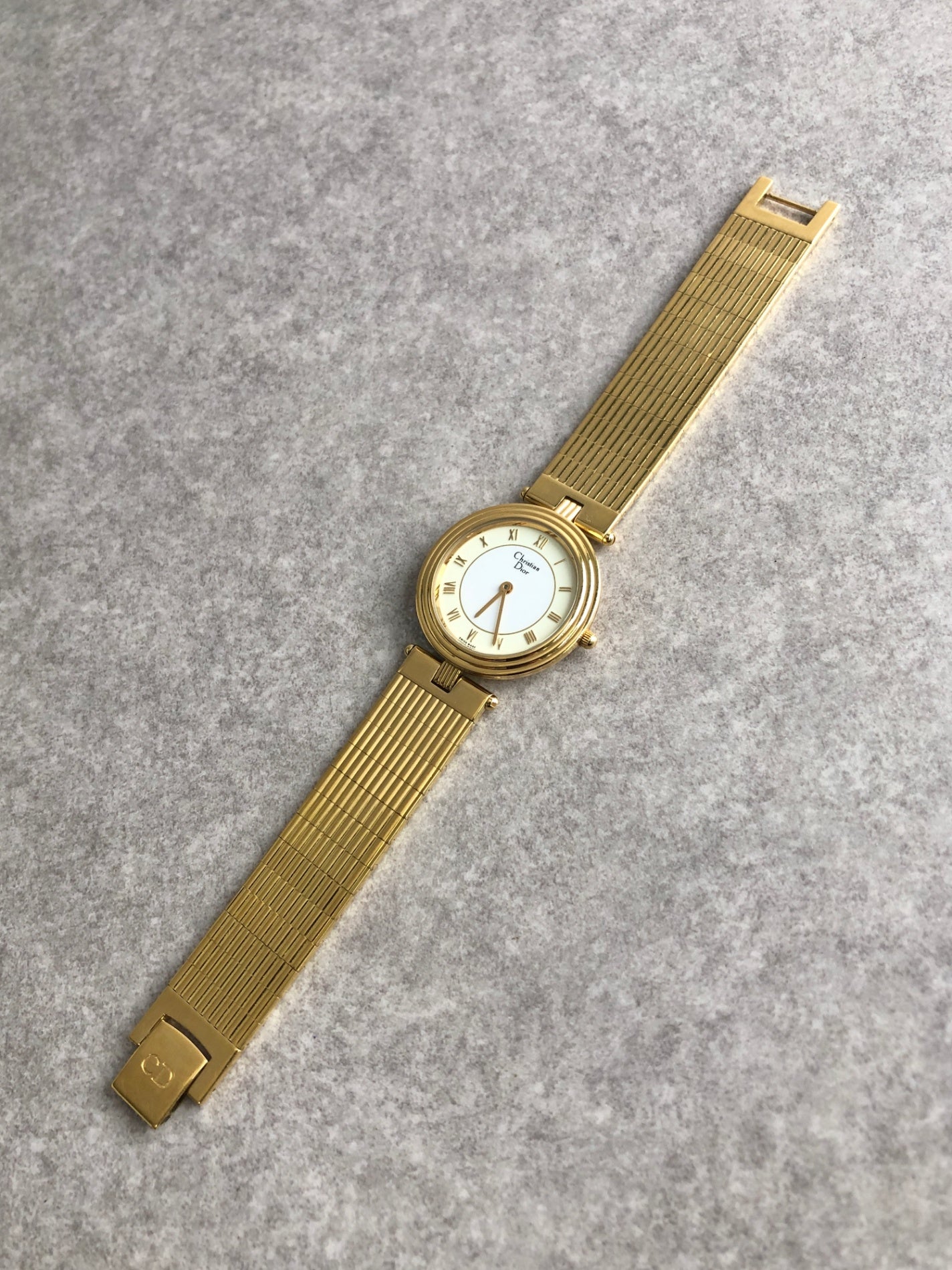 Christian Dior Watch Gold Vintage 2iw5w5