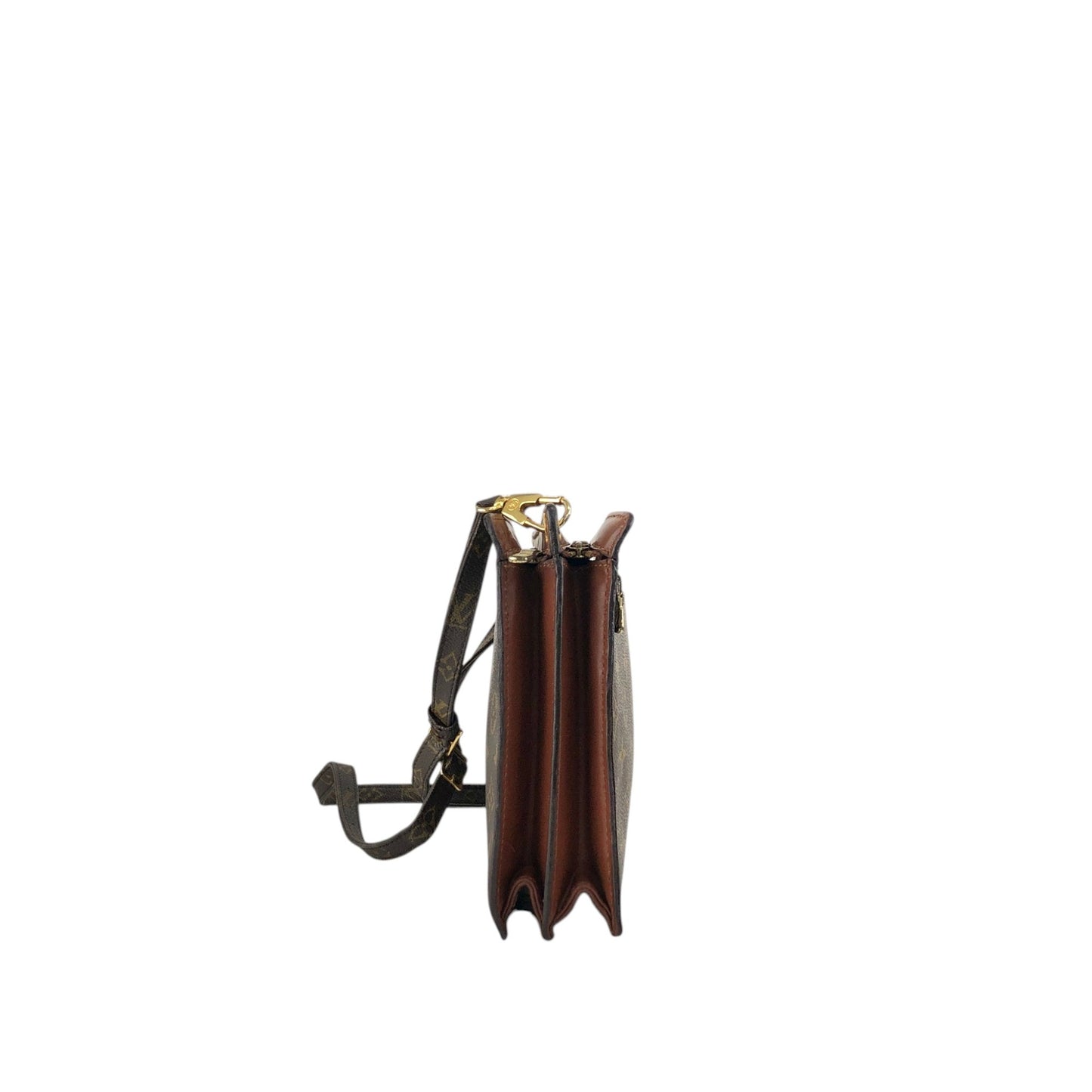 LOUIS VUITTON Monogram Shoulder bag Brown M51205 Vintage uj5nbu