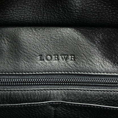 LOEWE Amazona28 Anagram Handbag Boston bag Black Vintage f8gywz