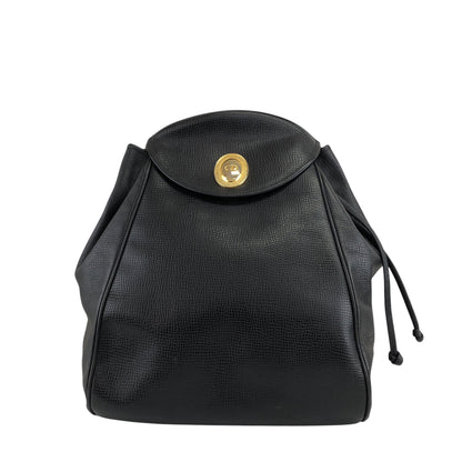 Christian Dior CD Logo Backpack Black Vintage nrnd3i