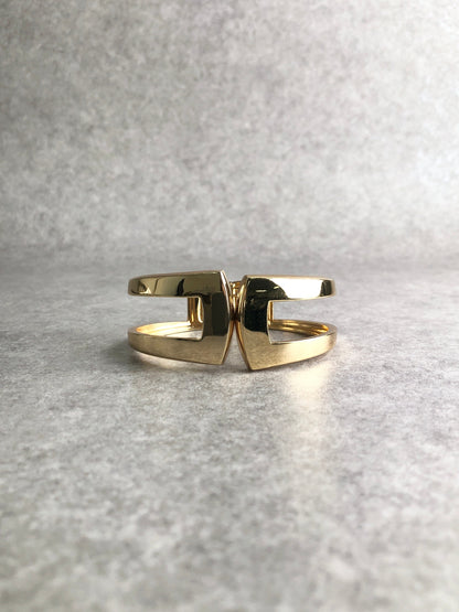 Christian Dior Bangle Gold Vintage 5vciit