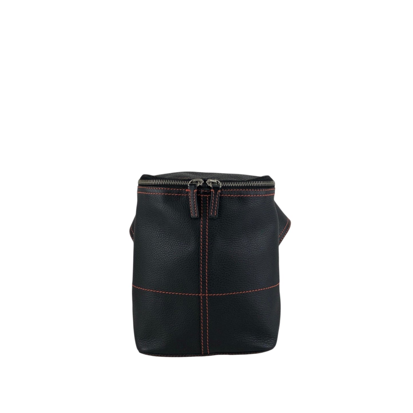 PRADA Stitch Shoulder bag Sling bag Black Vintage wg4cn6