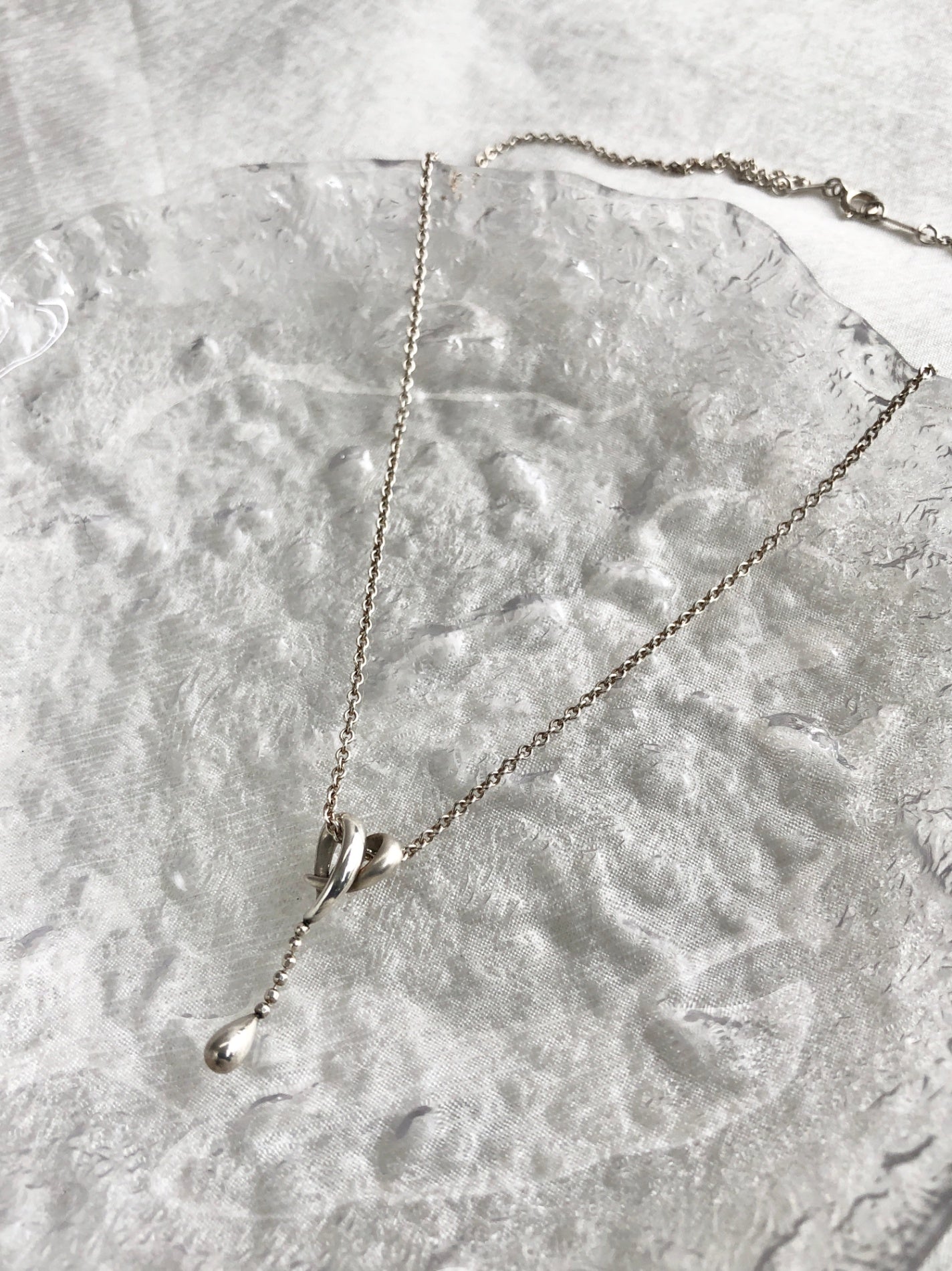 Tiffany & Co. Necklace Silver Vintage tn54zs