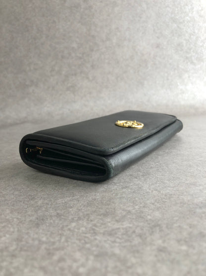 LOEWE Anagram Long Wallet Black Vintage e5x6uj