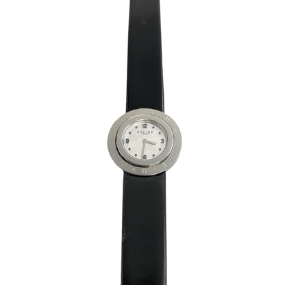 CELINE Starball Watch Silver×Black Vintage xbxspx