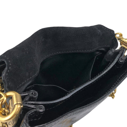 Yves Saint Laurent Chain Shoulder bag Black Vintage rncjip