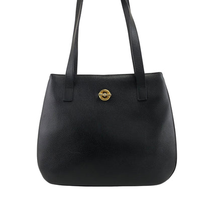CELINE Toggle Clasp Shoulder bag Black Vintage dfgr6w