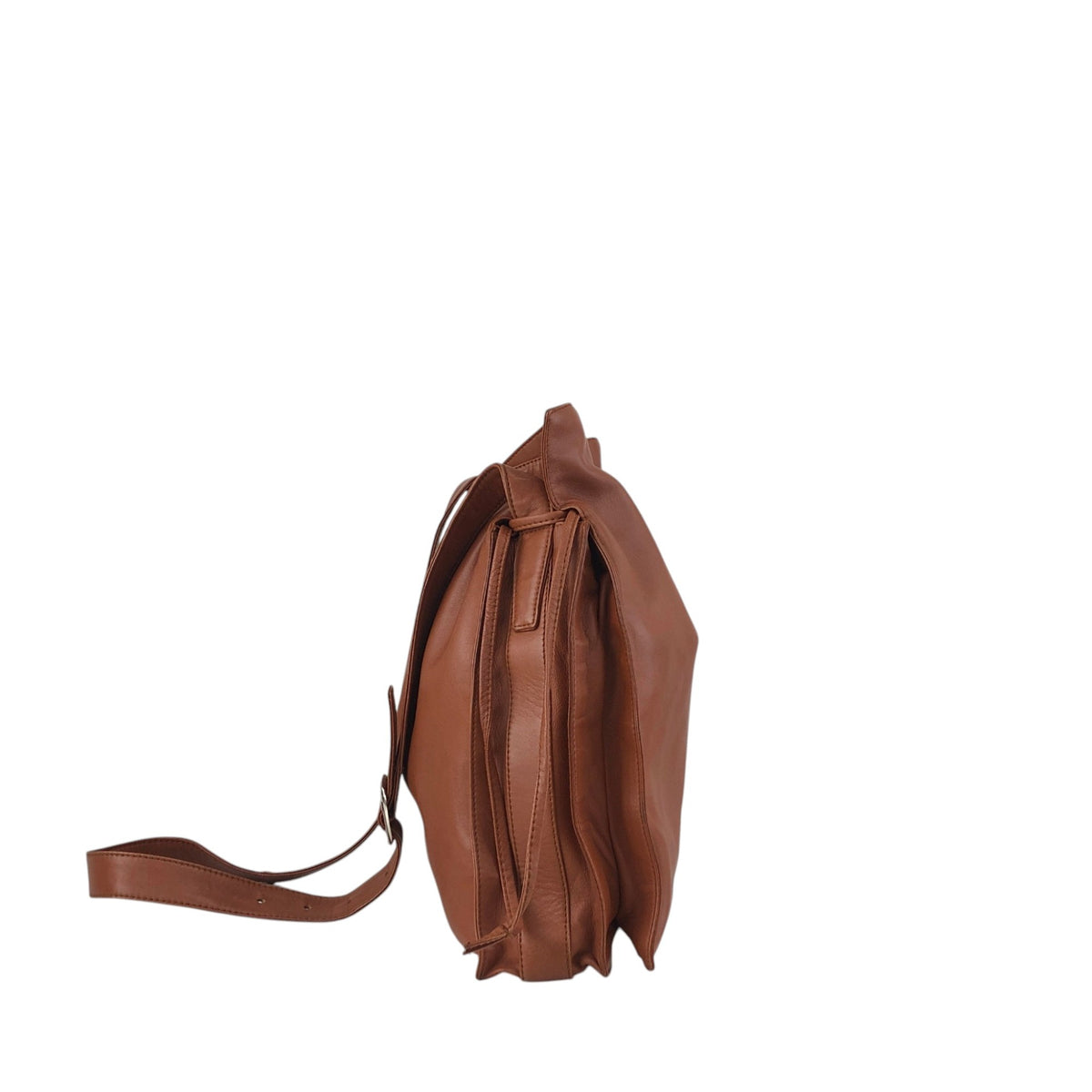 LOEWE Anagram Drawstring Shoulder bag Brown Vintage pyzej6