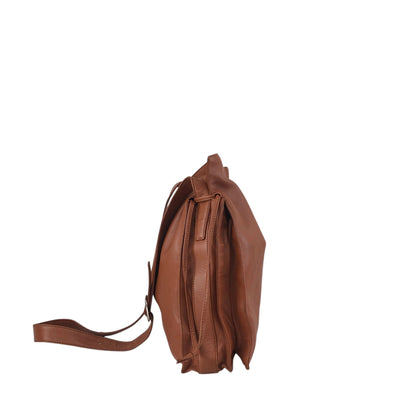 LOEWE Anagram Drawstring Shoulder bag Brown Vintage pyzej6