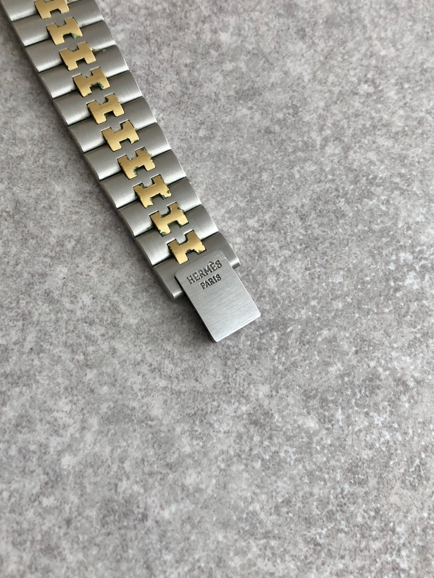 HERMES Watch Silver Vintage bm3wfz