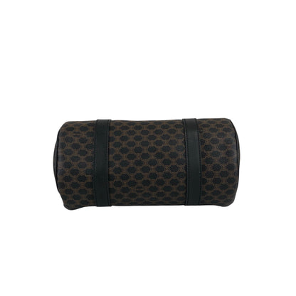CELINE Macadam Blason Handbag Totebag Black Vintage etm2ud