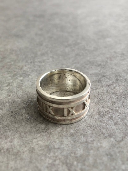 Tiffany & Co. Ring Silver SILVER925 Vintage 2xitjm